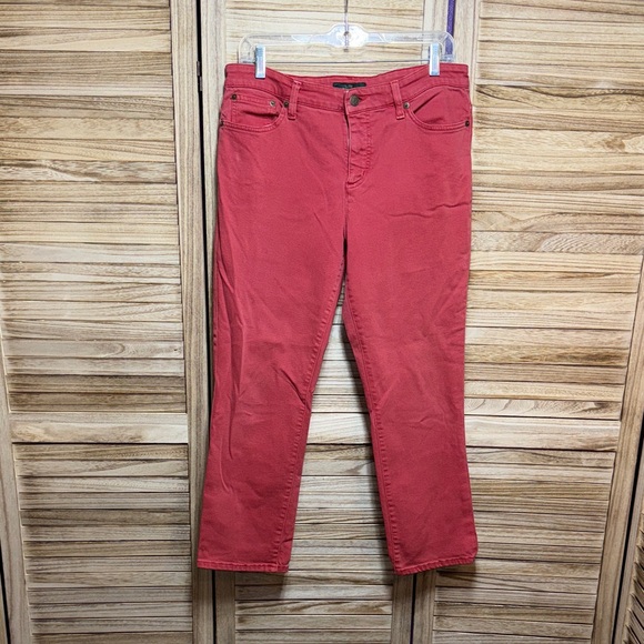 Lauren Ralph Lauren Denim - Lauren Jeans Co. by Ralph Lauren Women's Red Size 12